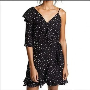Jack BB Dakota NWT One Sleeve Polka Dot Dress